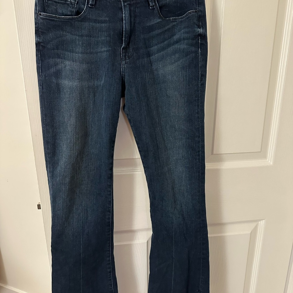 Women's Frame Bootcut Flaire Dark Blue Jeans